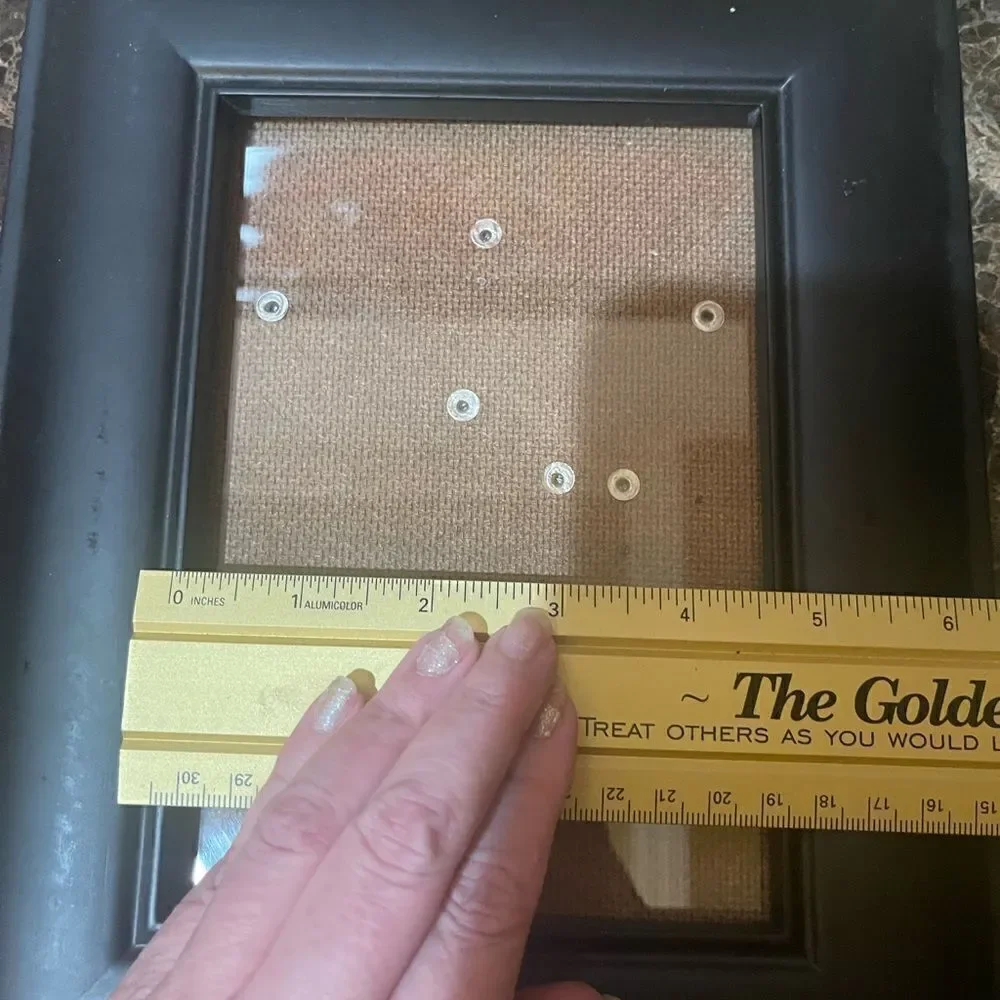 BLACK FRAME for 4X6 Photo or Art!